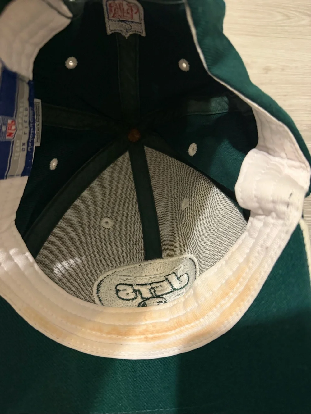 Reebok Kids Green and White New York Jets Hat